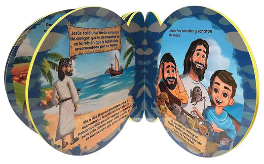 Caminando con el Maestro- Las aventuras de Jesús y los 12- Libro de foami