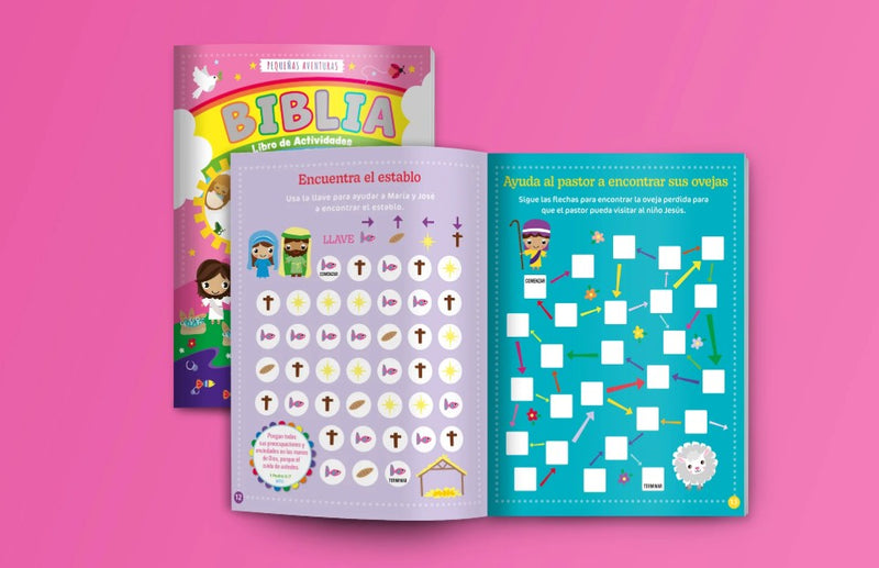 Cargue la imagen en el visor de la galería, Biblia - Libro de actividades bíblicas para niños
