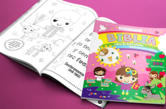 Biblia - Libro de actividades bíblicas para niños
