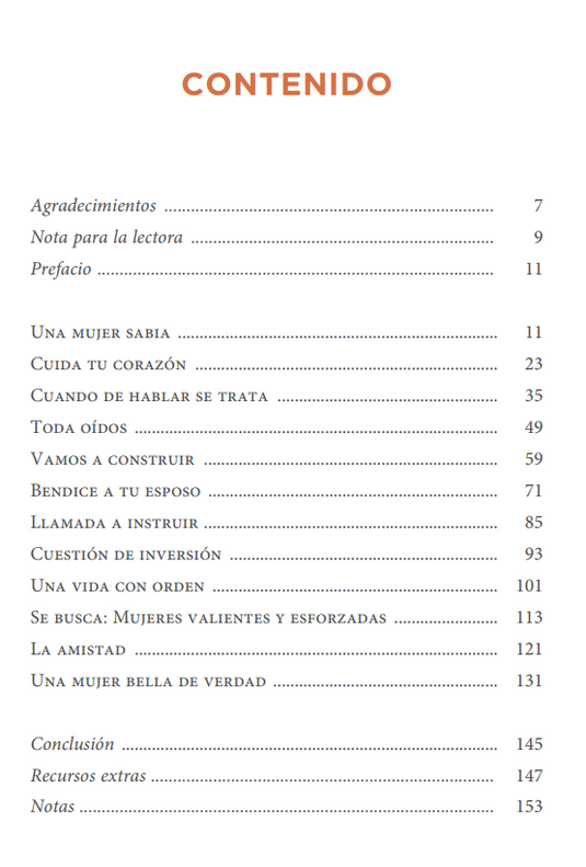 Una mujer sabia: Principios para vivir como Dios lo diseñó