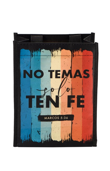 Bolsa de tela pequeña "No temas solo ten fe" Marcos 5:36