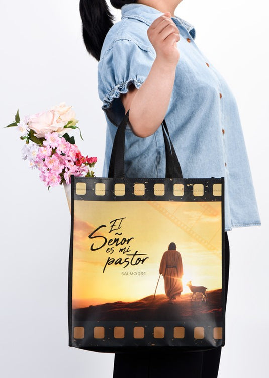 Bolsa de tela "El Señor es mi pastor" Salmo 23:1
