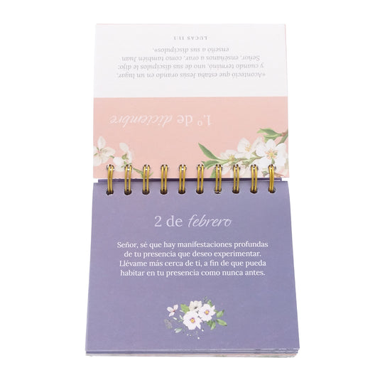 Calendario perpetuo «El poder de la mujer que ora»