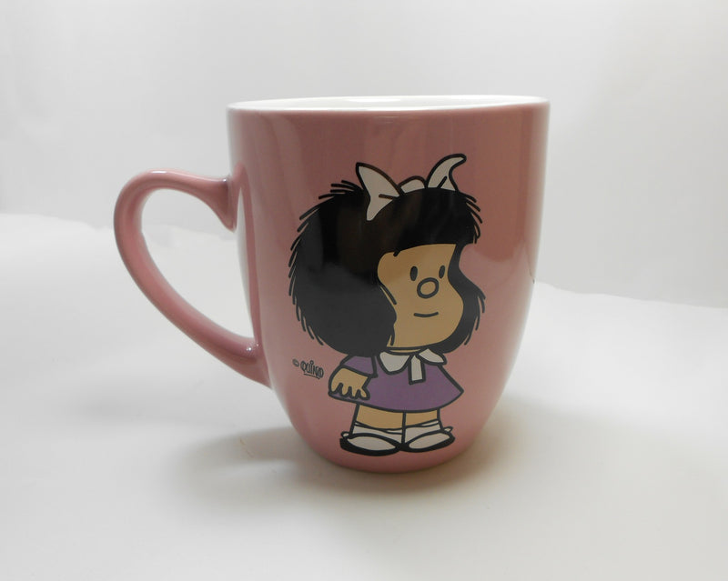 Cargue la imagen en el visor de la galería, Taza Mafalda Rosada
