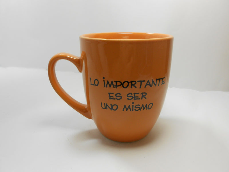 Cargue la imagen en el visor de la galería, Taza Mafalda Naranja
