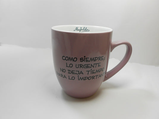 Taza Mafalda Morada