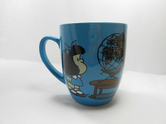 Taza Mafalda Celeste