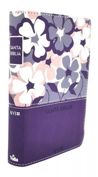 Cargue la imagen en el visor de la galería, Santa Biblia NVI, Ultrafina Compacta, i/piel Flores
