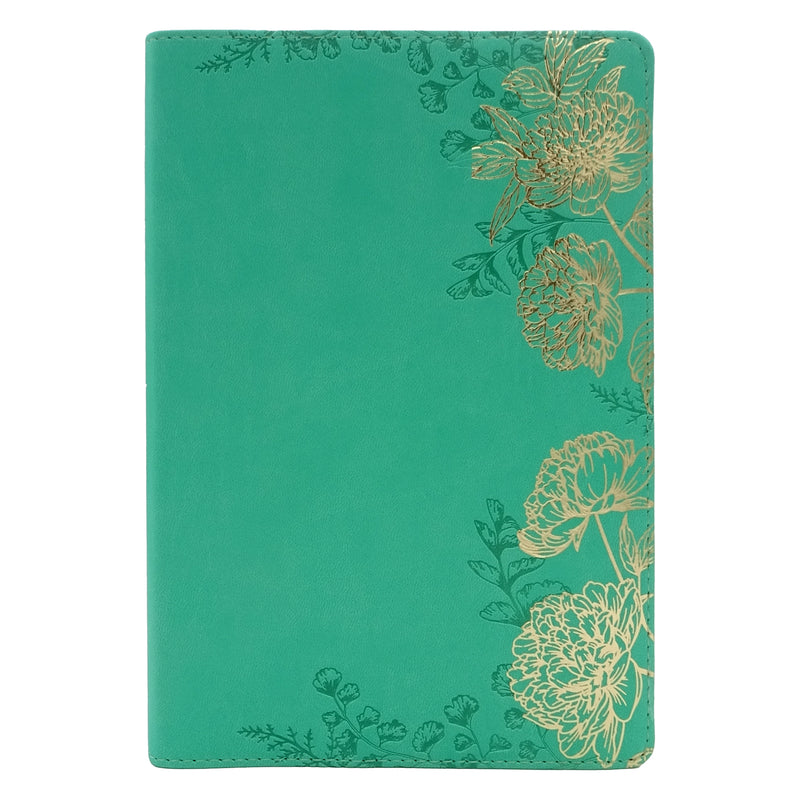 Cargue la imagen en el visor de la galería, Biblia de una Joven Conforme al Corazón de Dios RVR 1960, imitación piel verde

