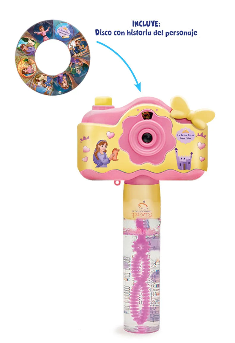 Cargue la imagen en el visor de la galería, Cámara proyector, burbujas- Personajes bíblicos Ester

