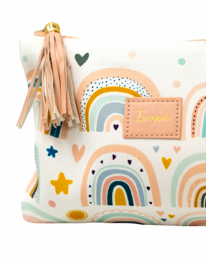 Cargue la imagen en el visor de la galería, Cartera/Cosmetiquera Escogida Arcoíris
