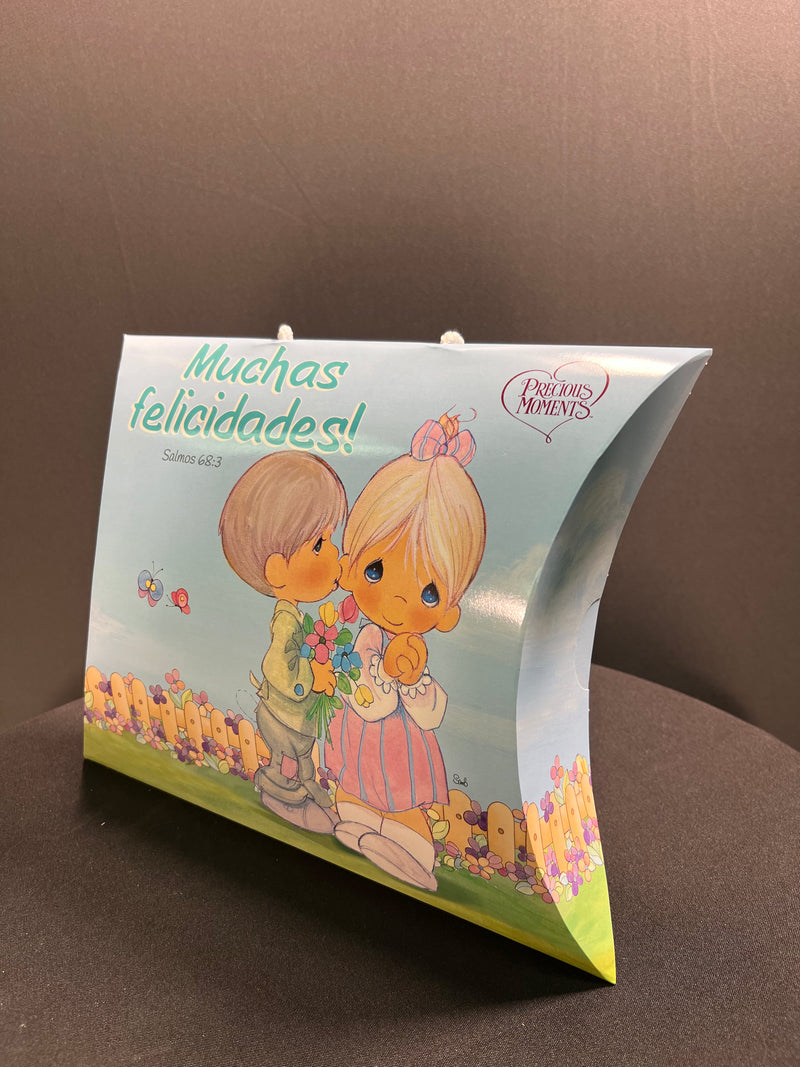 Cargue la imagen en el visor de la galería, Caja Sobre para regalo - Preciosos Momentos Muchas Felicidades
