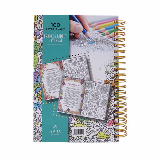 100 devocionales para colorear: Frances Ridley Havergal
