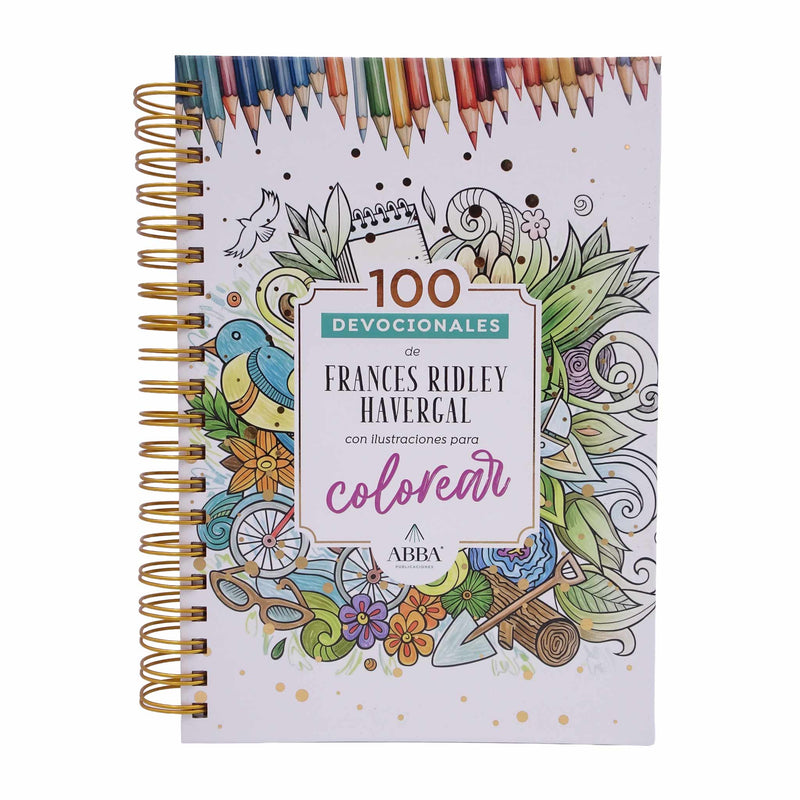 Cargue la imagen en el visor de la galería, 100 devocionales para colorear: Frances Ridley Havergal
