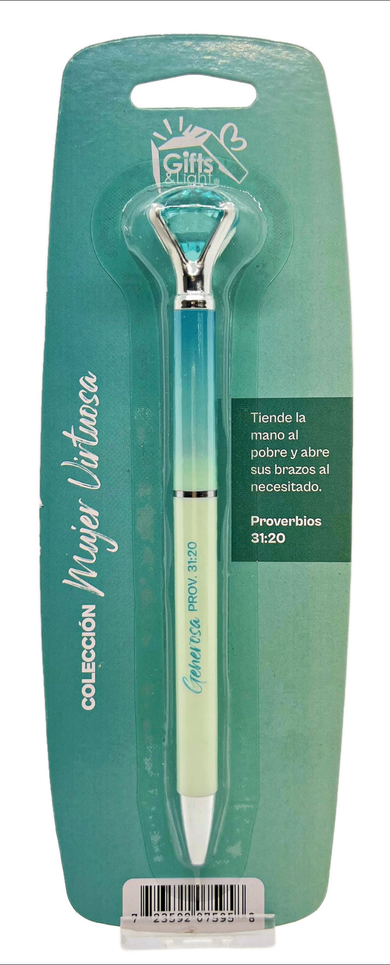 Cargue la imagen en el visor de la galería, Lapicero diamante colección mujer virtuosa- Generosa
