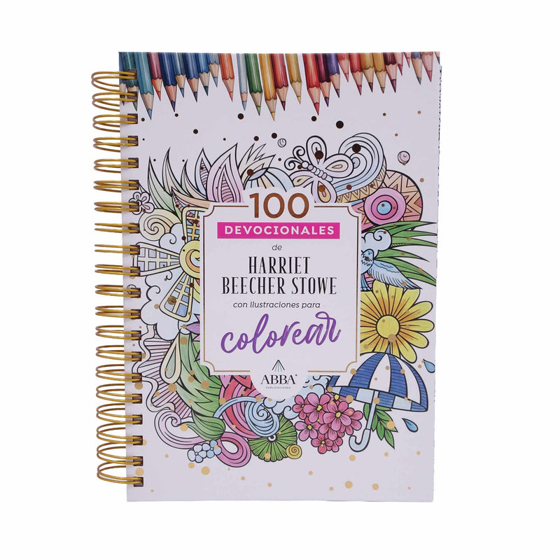 Cargue la imagen en el visor de la galería, 100 devocionales para colorear: Harriett Beecher Stowe
