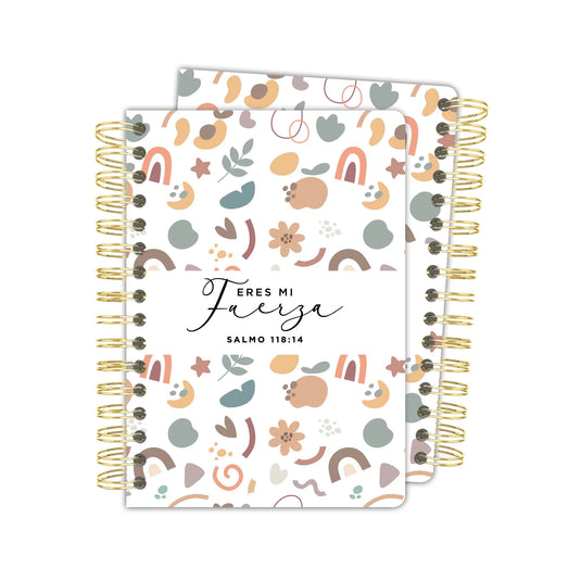 Libreta Journal  Eres mi fuerza