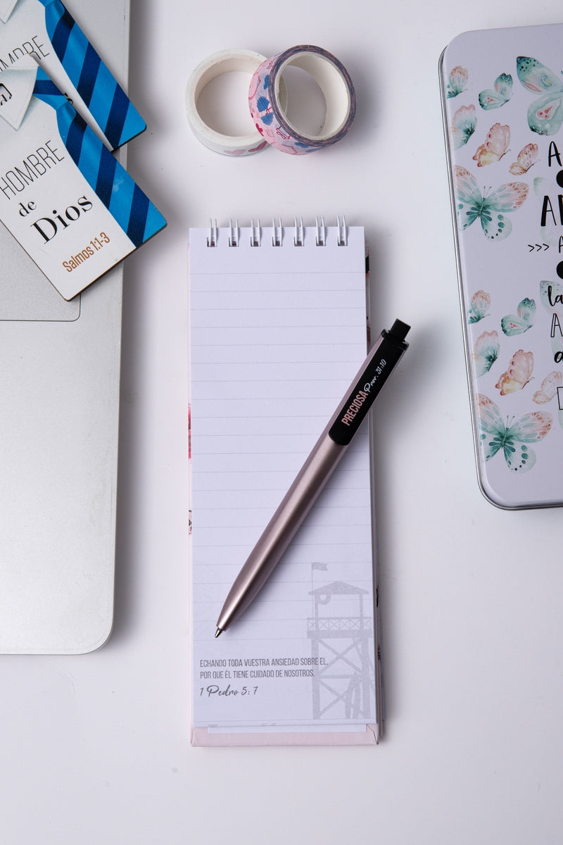 Cargue la imagen en el visor de la galería, Set de libreta con Lapicero- Mujer virtuosa
