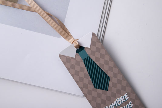 Separador de Libro con Cinta – Hombre de Dios