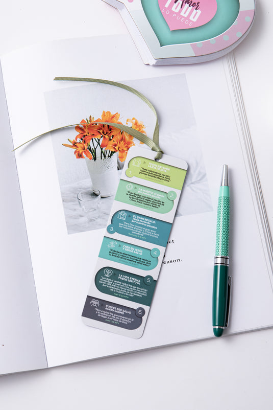 Separador de Libro con Cinta – Plan de salvación