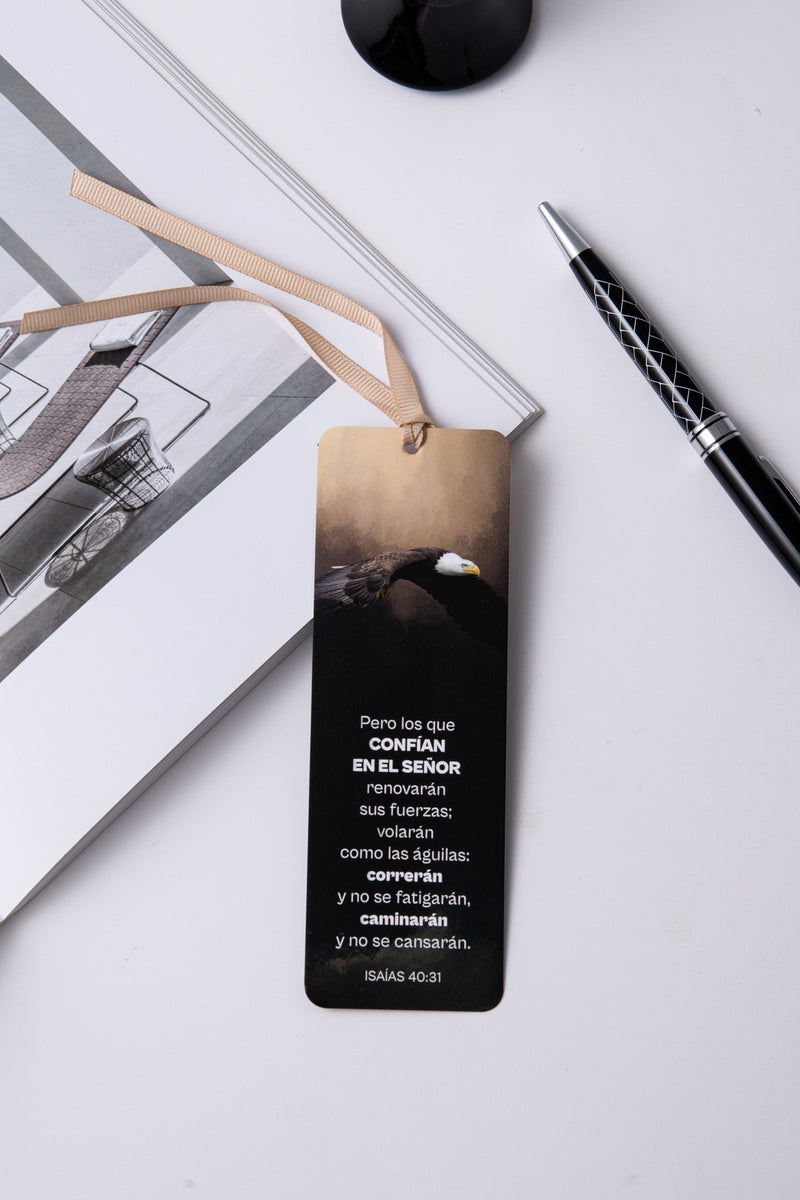 Cargue la imagen en el visor de la galería, Separador de Libro con Cinta – “Los que confían en el Señor”
