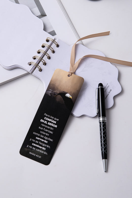 Separador de Libro con Cinta – “Los que confían en el Señor”