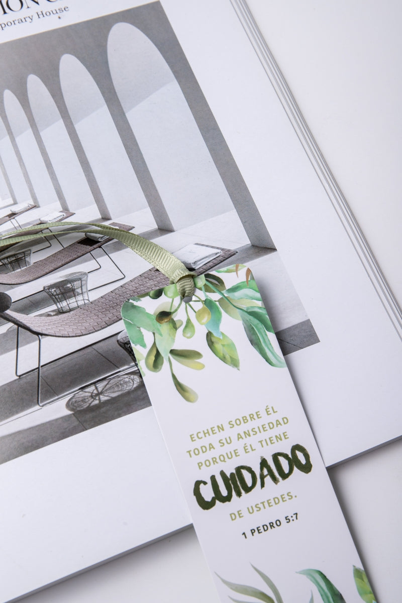 Cargue la imagen en el visor de la galería, Separador de Libro con Cinta – Echen sobre él toda la ansiedad
