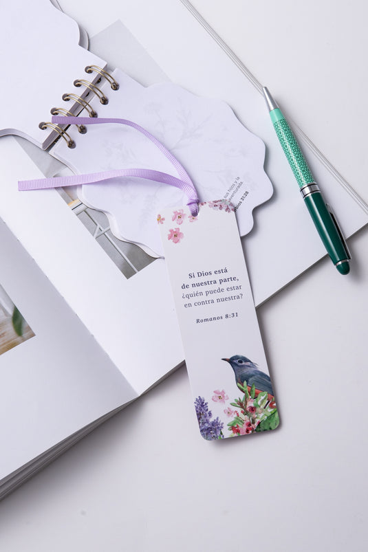 Separador de Libro con Cinta – Si Dios está de nuestra parte