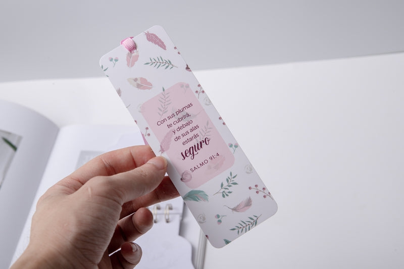 Cargue la imagen en el visor de la galería, Separador de Libro con Cinta – “Estarás Seguro”
