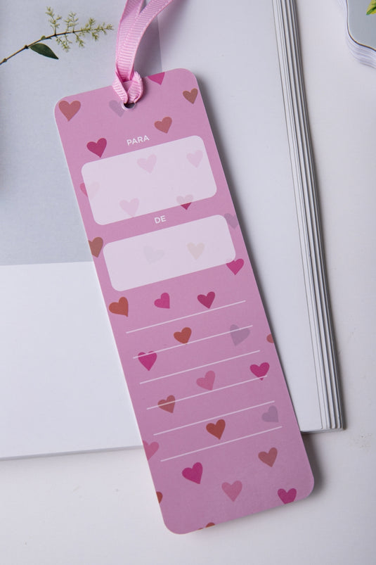 Separador de Libro con Cinta – Nada nos podrá separar