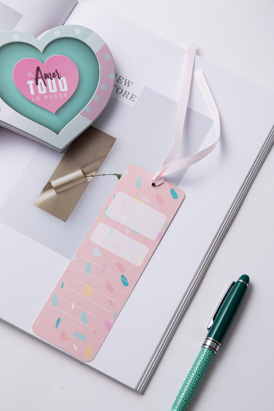 Separador de Libro con Cinta – ¿Por qué voy a inquietarme?