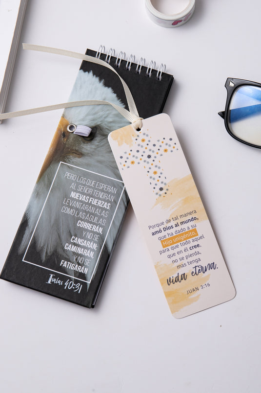 Separador de Libro con Cinta – Juan 3:16