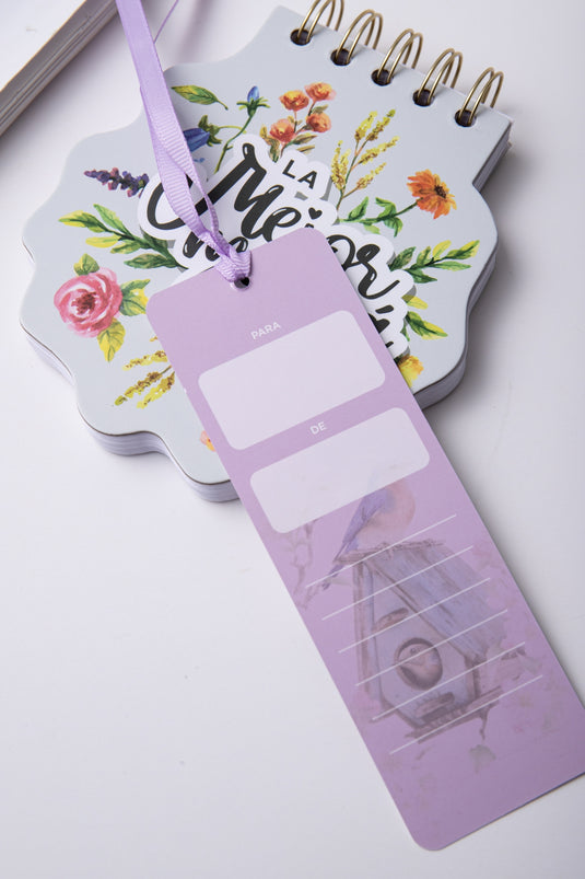 Separador de Libro con Cinta – “Bueno es el Señor”