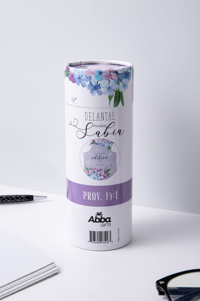 Cargue la imagen en el visor de la galería, Delantal de algodón La mujer sabia edifica
