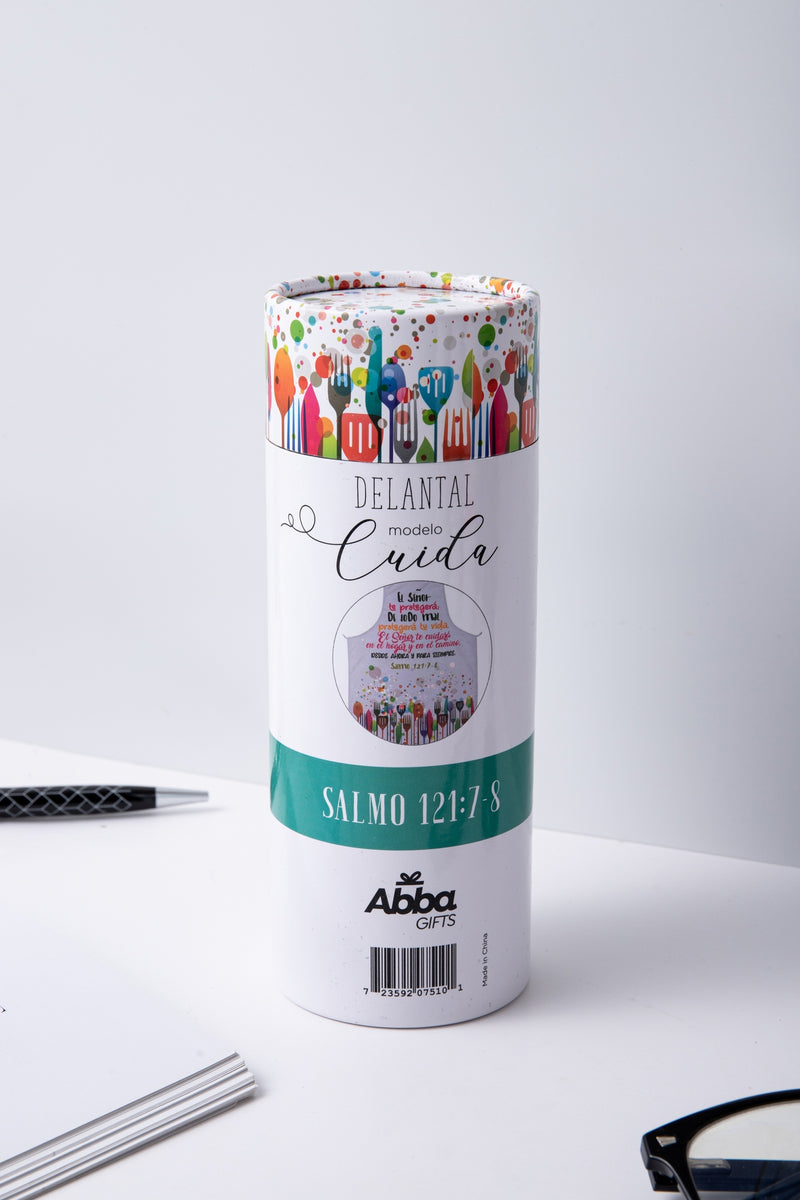 Cargue la imagen en el visor de la galería, Delantal de algodón El Señor te protegerá
