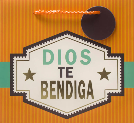 Bolsa de regalo mediana Dios Te Bendiga