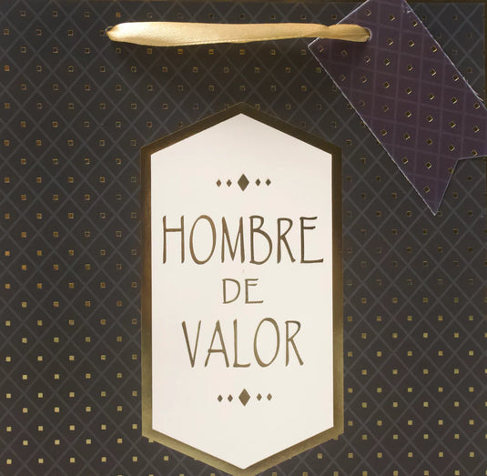Bolsa de regalo mediana Hombre De Valor
