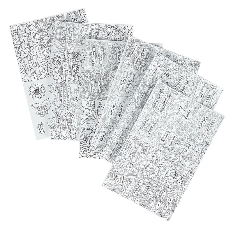 Cargue la imagen en el visor de la galería, Pestañas de índice de la Biblia para colorear

