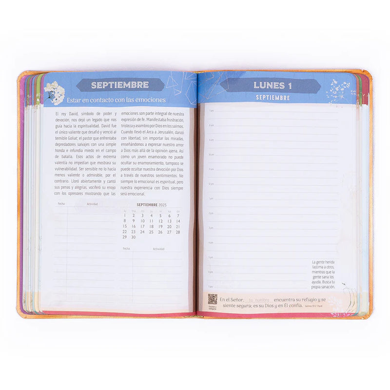 Cargue la imagen en el visor de la galería, Agenda flexi Dios conmigo
