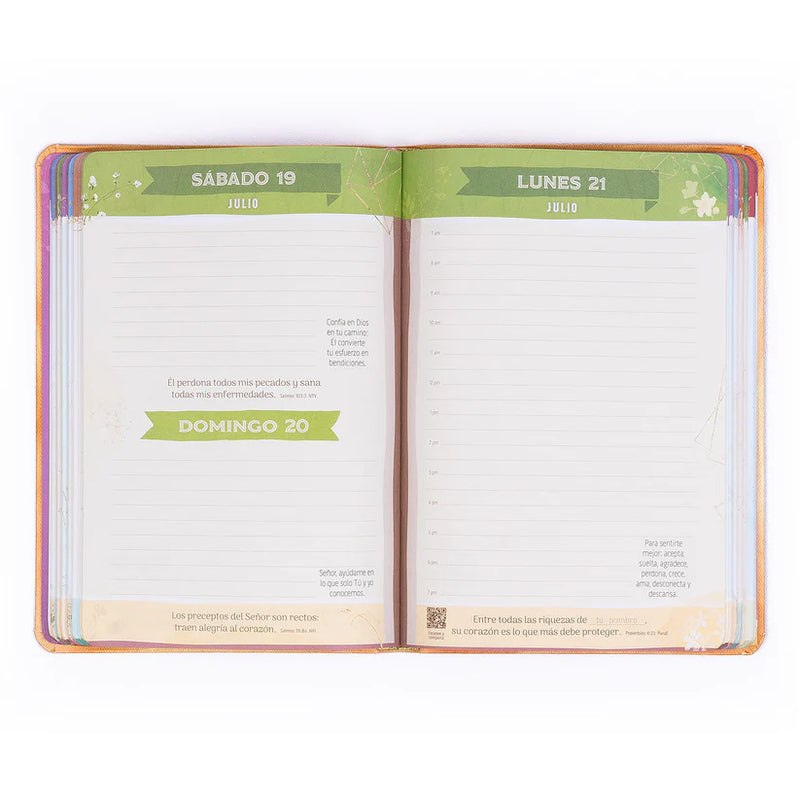 Cargue la imagen en el visor de la galería, Agenda flexi Dios te ama
