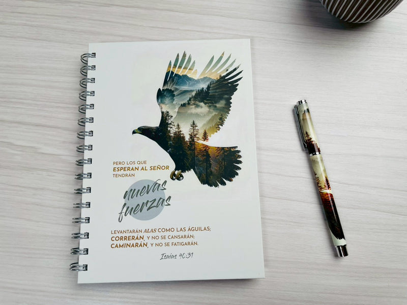 Cargue la imagen en el visor de la galería, Set Libreta y lapicero "Nuevas Fuerzas"
