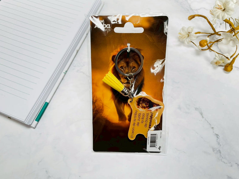 Cargue la imagen en el visor de la galería, Llavero acrílico El león de Judá

