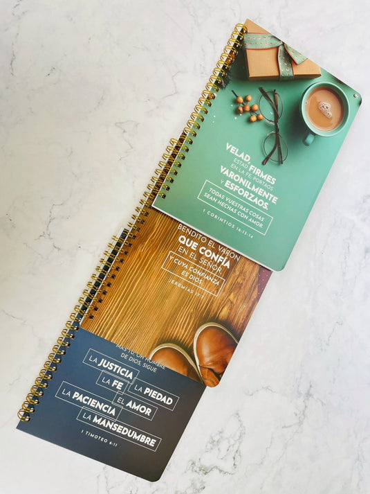 Set de 3 libretas 