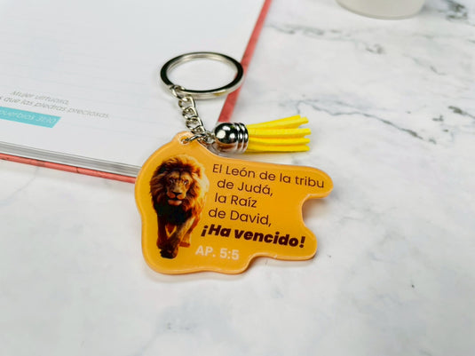 Llavero acrílico El león de Judá