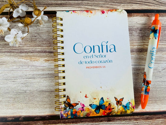 Set de Libreta con lapicero- Confía