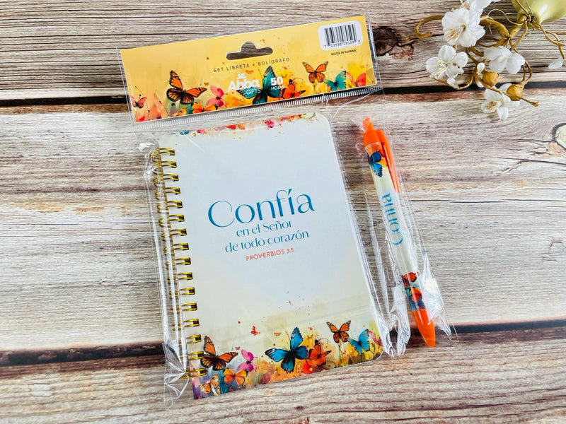 Cargue la imagen en el visor de la galería, Set de Libreta con lapicero- Confía
