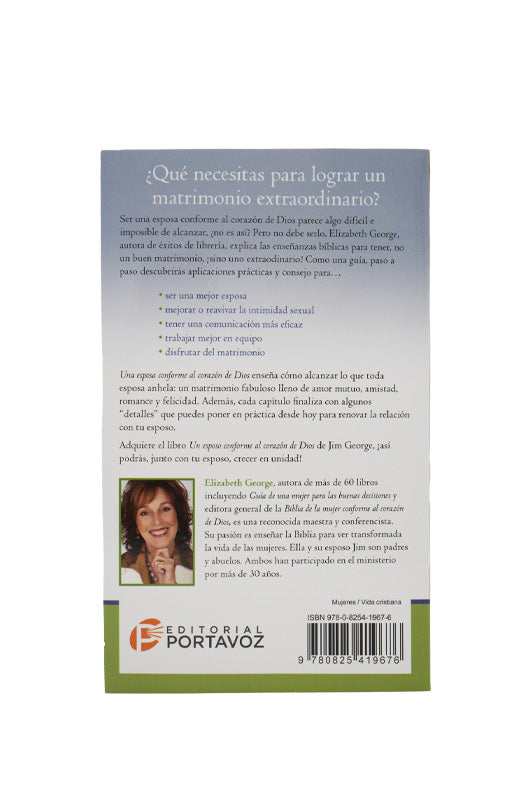 Una esposa conforme al corazón de Dios (Ed. Bolsillo)