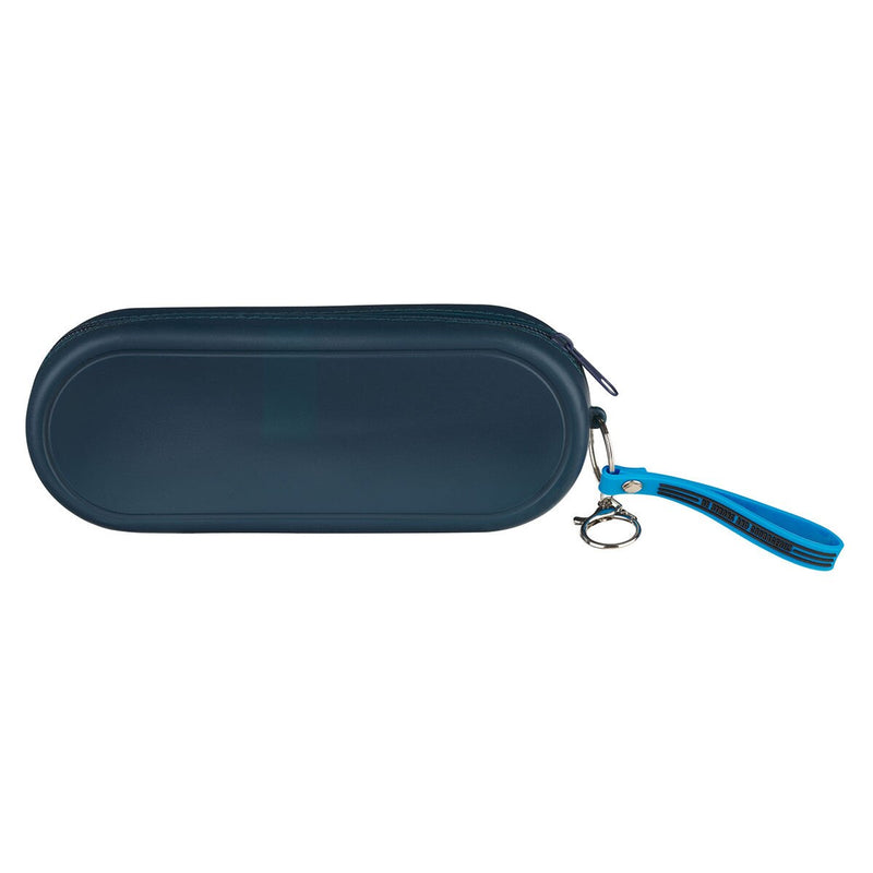 Cargue la imagen en el visor de la galería, Estuche "Strong and Courageous" – Josué 1:9, azul
