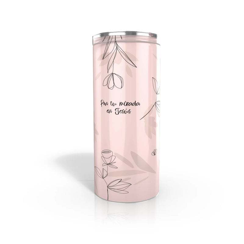 Cargue la imagen en el visor de la galería, Vaso térmico Pon tu mirada en Jesús
