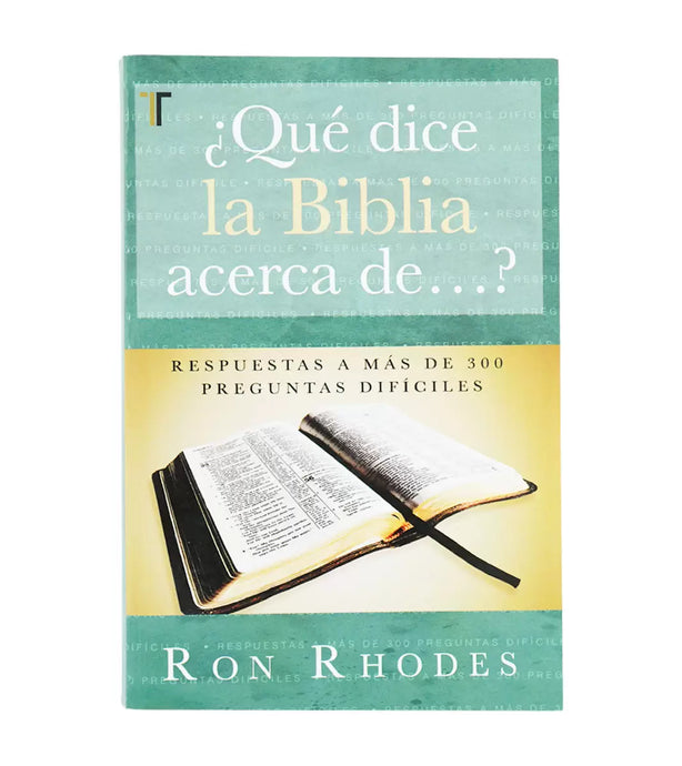 ¿Qué dice la Biblia acerca de...?